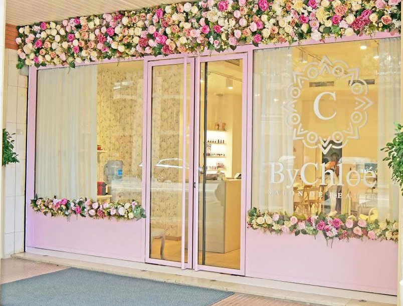 entrada salon de belleza